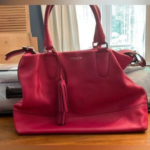 COACH Vintage Rory North South Satchel